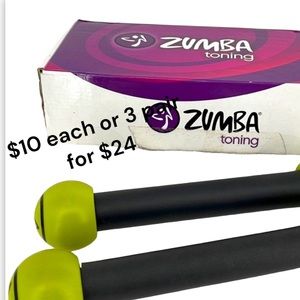 Zumba Toning Sticks ; brand new in box